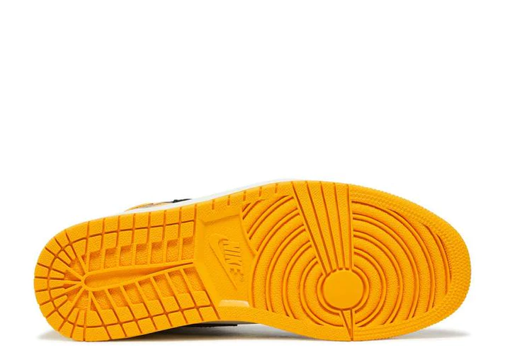 Air Jordan 1 Retro High Yellow Toe Taxi